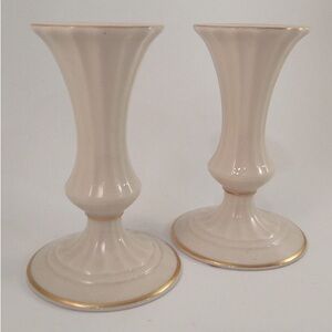 LENOX MANSFIELD ETERNAL CANDLESTICKS SET